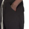 DRKSHDW FW25 CONCORDIANS CLASSIC CARGO DRAWSTRING IN BLACK COMPACT HEAVY JERSEY DU02E7370RIG-09