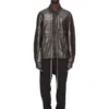 DRKSHDW FW25 CONCORDIANS CLASSIC CARGO DRAWSTRING IN BLACK COMPACT HEAVY JERSEY DU02E7370RIG-09