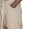 DRKSHDW FW25 CONCORDIANS CLASSIC CARGO DRAWSTRING IN DIRTY PEARL COMPACT HEAVY JERSEY DU02E7370RIG-88