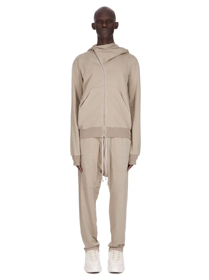 DRKSHDW FW25 CONCORDIANS CLASSIC CARGO DRAWSTRING IN DIRTY PEARL COMPACT HEAVY JERSEY DU02E7370RIG-88