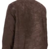 DRKSHDW FW25 CONCORDIANS CONCEALED ZIPFRONT JKT IN DRKDUST BRUSHED COTTON. DU02E7775BMO-78