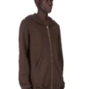 DRKSHDW FW25 CONCORDIANS JUMBO GIMP HOODIE IN DARK DUST SLUB FELPA DU02E7283FSL-78