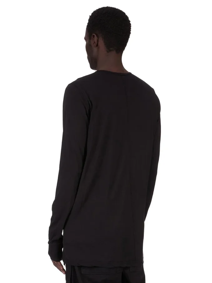 DRKSHDW FW25 CONCORDIANS LEVEL T IN BLACK COTTON GAUZE JERSEY DU02E7260BH-09