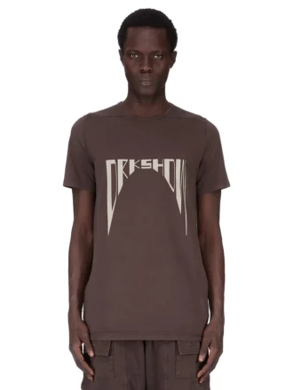 DRKSHDW FW25 CONCORDIANS LEVEL T IN DIRTY DARKDUST/PEAR MEDIUM WEIGHT COTTON JERSEY DU02E7250RNEP4P-7808