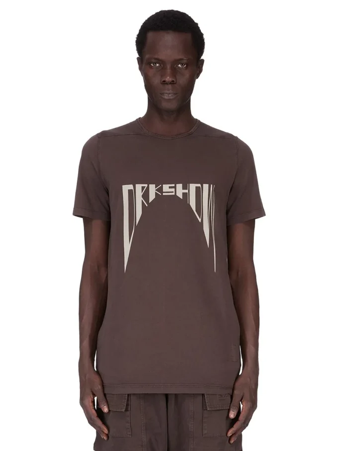 DRKSHDW FW25 CONCORDIANS LEVEL T IN DIRTY DARKDUST/PEAR MEDIUM WEIGHT COTTON JERSEY DU02E7250RNEP4P-7808