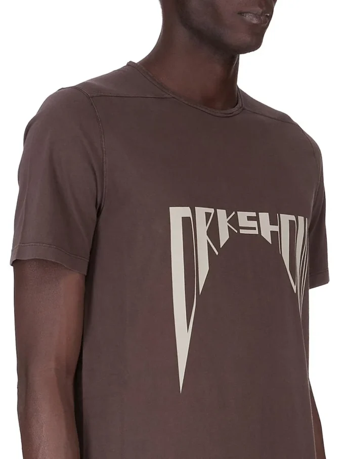DRKSHDW FW25 CONCORDIANS LEVEL T IN DIRTY DARKDUST/PEAR MEDIUM WEIGHT COTTON JERSEY DU02E7250RNEP4P-7808