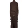 DRKSHDW FW25 CONCORDIANS LS LEVEL T IN DARK DUST COTTON GAUZE JERSEY DU02E7260BH-78
