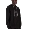 DRKSHDW FW25 CONCORDIANS OVERSIZED HOODIE IN BLACK/PEARL FURKA HEAVY SWEATSHIRT DU02E7262FEP3P-0908