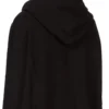 DRKSHDW FW25 CONCORDIANS OVERSIZED HOODIE IN BLACK/PEARL SLUP FELPA DS02E7241FSLP1P-0908