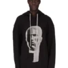 DRKSHDW FW25 CONCORDIANS PETER HOODIE BLACK/PEARL FURKA HEAVY SWEATSHIRT DU02E7280FEP1P-0908