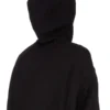 DRKSHDW FW25 CONCORDIANS PETER HOODIE BLACK/PEARL FURKA HEAVY SWEATSHIRT DU02E7280FEP1P-0908