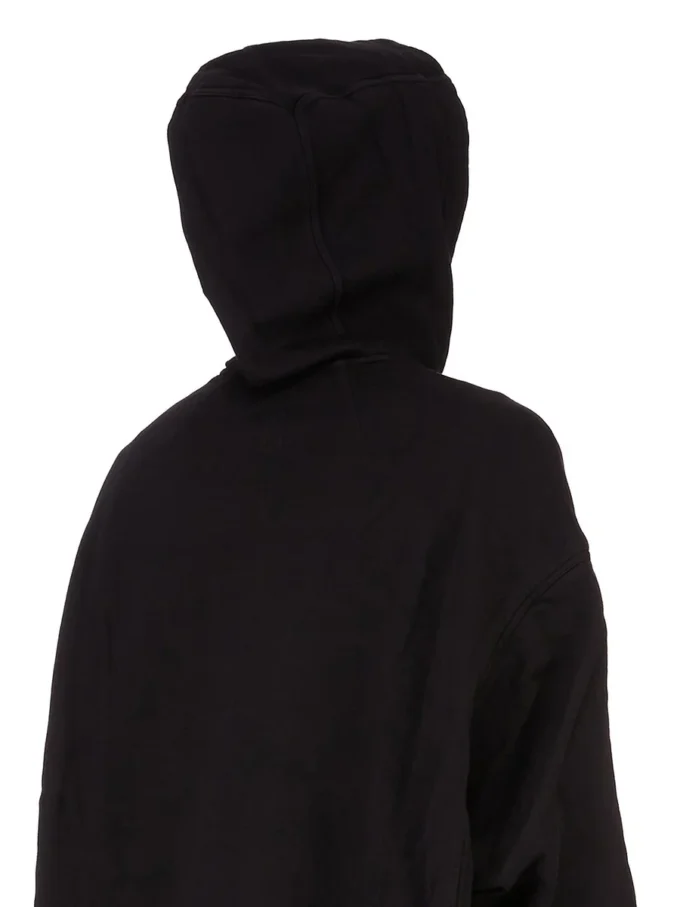 DRKSHDW FW25 CONCORDIANS PETER HOODIE BLACK/PEARL FURKA HEAVY SWEATSHIRT DU02E7280FEP1P-0908