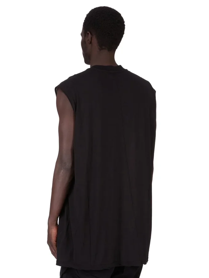 DRKSHDW FW25 CONCORDIANS TARP T IN BLACK COTTON GAUZE JERSEY DU02E7158BH-09