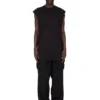 DRKSHDW FW25 CONCORDIANS TARP T IN BLACK COTTON GAUZE JERSEY DU02E7158BH-09