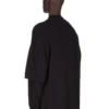 DRKSHDW FW25 CONCORDIANS TOMMY HUSTLER SWEAT IN BLACK DOUBLE BRUSHED JERSEY DU02E7266JDB-09