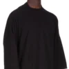 DRKSHDW FW25 CONCORDIANS TOMMY HUSTLER SWEAT IN BLACK DOUBLE BRUSHED JERSEY DU02E7266JDB-09