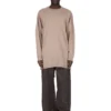 DRKSHDW FW25 CONCORDIANS TOMMY LS SWEAT IN DIRTY PEARL DOUBLE BRUSHED JERSEY DU02E7292JDBP-88