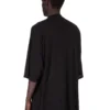 DRKSHDW FW25 CONCORDIANS TOMMY T IN BLACK COTTON GAUZE JERSEY DU02E7259BH-09