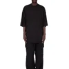 DRKSHDW FW25 CONCORDIANS TOMMY T IN BLACK COTTON GAUZE JERSEY DU02E7259BH-09