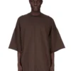 DRKSHDW FW25 CONCORDIANS TOMMY T IN DARK DUST COMPACT HEAVY JERSEY DU02E7259RIG-78