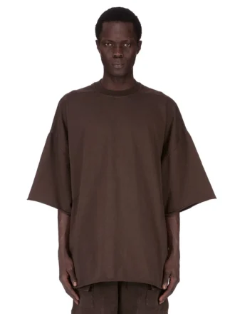 DRKSHDW FW25 CONCORDIANS TOMMY T IN DARK DUST COMPACT HEAVY JERSEY DU02E7259RIG-78
