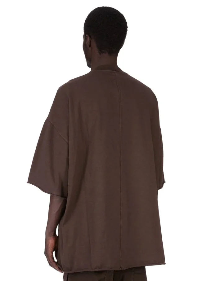 DRKSHDW FW25 CONCORDIANS TOMMY T IN DARK DUST COMPACT HEAVY JERSEY DU02E7259RIG-78