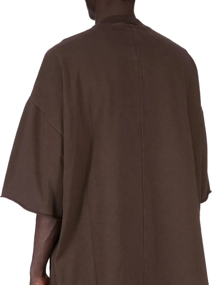 DRKSHDW FW25 CONCORDIANS TOMMY T IN DARK DUST COMPACT HEAVY JERSEY DU02E7259RIG-78