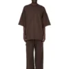 DRKSHDW FW25 CONCORDIANS TOMMY T IN DARK DUST COMPACT HEAVY JERSEY DU02E7259RIG-78