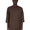 DRKSHDW FW25 CONCORDIANS TOMMY T IN DARK DUST COTTON GAUZE JERSEY DU02E7259BH-78