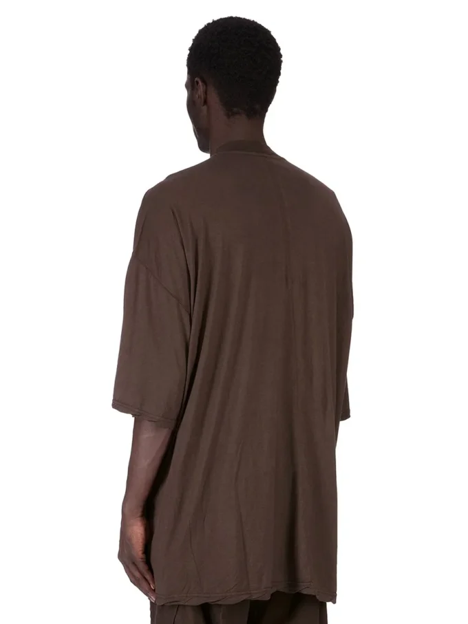 DRKSHDW FW25 CONCORDIANS TOMMY T IN DARK DUST COTTON GAUZE JERSEY DU02E7259BH-78