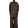 DRKSHDW FW25 CONCORDIANS TOMMY T IN DARK DUST COTTON GAUZE JERSEY DU02E7259BH-78
