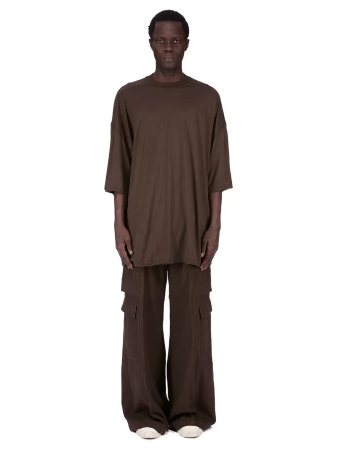 DRKSHDW FW25 CONCORDIANS TOMMY T IN DARK DUST COTTON GAUZE JERSEY DU02E7259BH-78