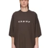 DRKSHDW FW25 CONCORDIANS TOMMY T IN DRKDUST/PEARL MEDIUM WEIGHT COTTON JERSEY DU02E7259RNEP2-7808
