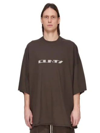 DRKSHDW FW25 CONCORDIANS TOMMY T IN DRKDUST/PEARL MEDIUM WEIGHT COTTON JERSEY DU02E7259RNEP2-7808