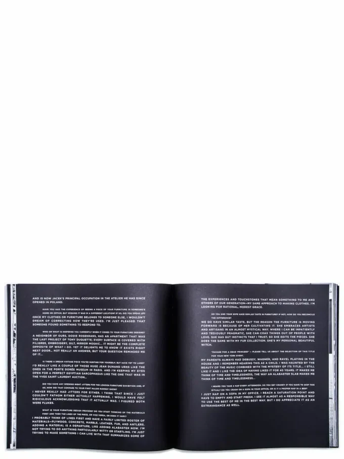 RICK OWENS – BOOKS BK17SFURNITURE