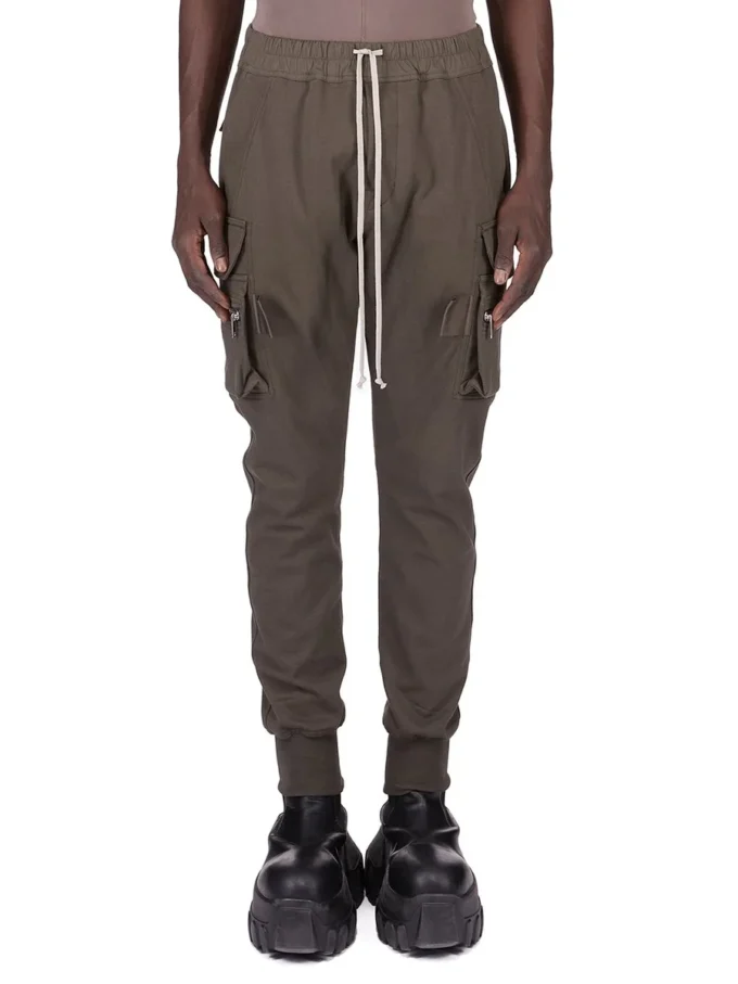 RICK OWENS FW25 CONCORDIANS MASTODON MEGACARGO IN BOSCO HEAVY JERSEY RU02E1396BA-25
