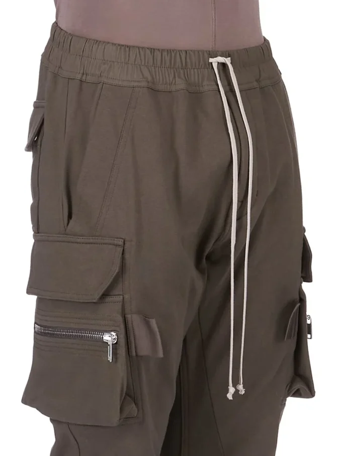 RICK OWENS FW25 CONCORDIANS MASTODON MEGACARGO IN BOSCO HEAVY JERSEY RU02E1396BA-25