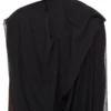 RICK OWENS FW25 CONCORDIANS NOUVEAU GOWN IN BLACK SHEER WOOL JERSEY. RP02E4574JWR-09