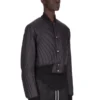 RICK OWENS FW25 CONCORDIANS QUILTED FLIGHT JKT IN BLACK LIGHT NYLON RU02E1727NPT1-09