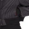 RICK OWENS FW25 CONCORDIANS QUILTED FLIGHT JKT IN BLACK LIGHT NYLON RU02E1727NPT1-09