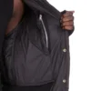 RICK OWENS FW25 CONCORDIANS QUILTED FLIGHT JKT IN BLACK LIGHT NYLON RU02E1727NPT1-09