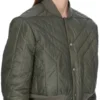RICK OWENS FW25 CONCORDIANS QUILTED FLIGHT JKT IN BOSCO LIGHT NYLON. RU02E1727NPT1-25