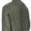 RICK OWENS FW25 CONCORDIANS QUILTED FLIGHT JKT IN BOSCO LIGHT NYLON. RU02E1727NPT1-25