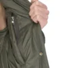 RICK OWENS FW25 CONCORDIANS QUILTED FLIGHT JKT IN BOSCO LIGHT NYLON. RU02E1727NPT1-25