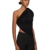 RICK OWENS LILIES FW25 CONCORDIANS ANITA TOP IN VISCOSE CREPE JERSEY LI02E3110RV-09