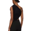 RICK OWENS LILIES FW25 CONCORDIANS ANITA TOP IN VISCOSE CREPE JERSEY LI02E3110RV-09