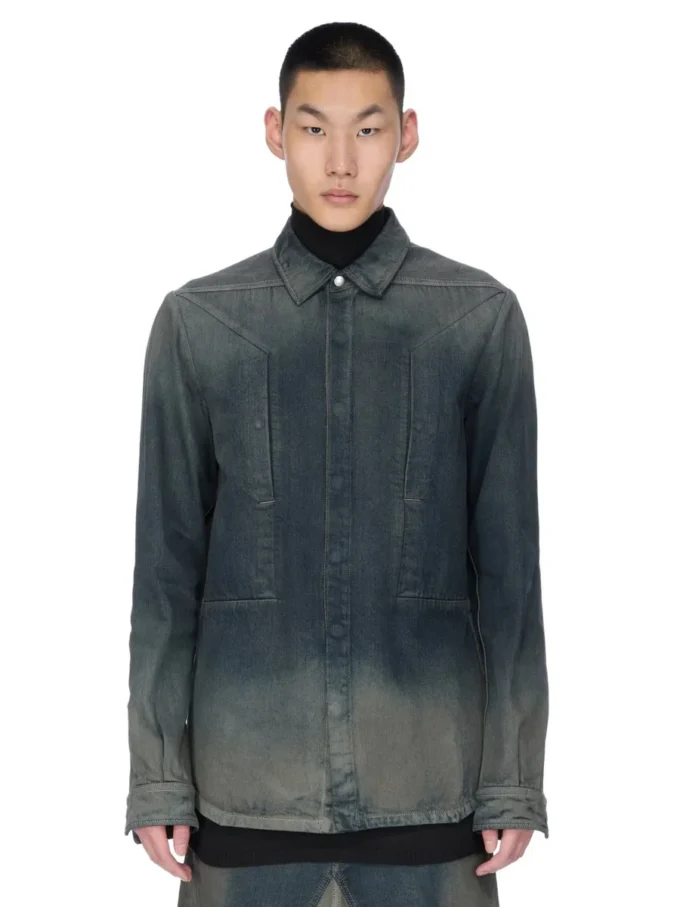 RICK OWENS – SHIRTS RU02E1237DKDEG-78D