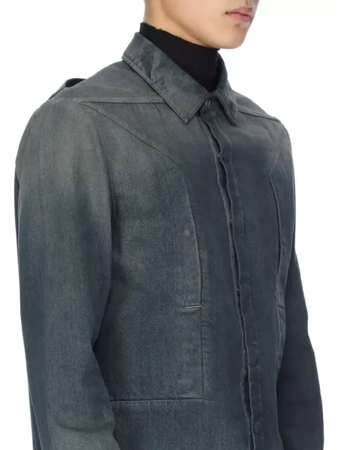 RICK OWENS – SHIRTS RU02E1237DKDEG-78D