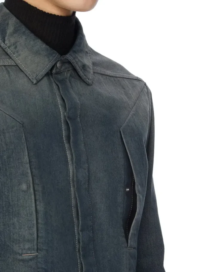 RICK OWENS – SHIRTS RU02E1237DKDEG-78D