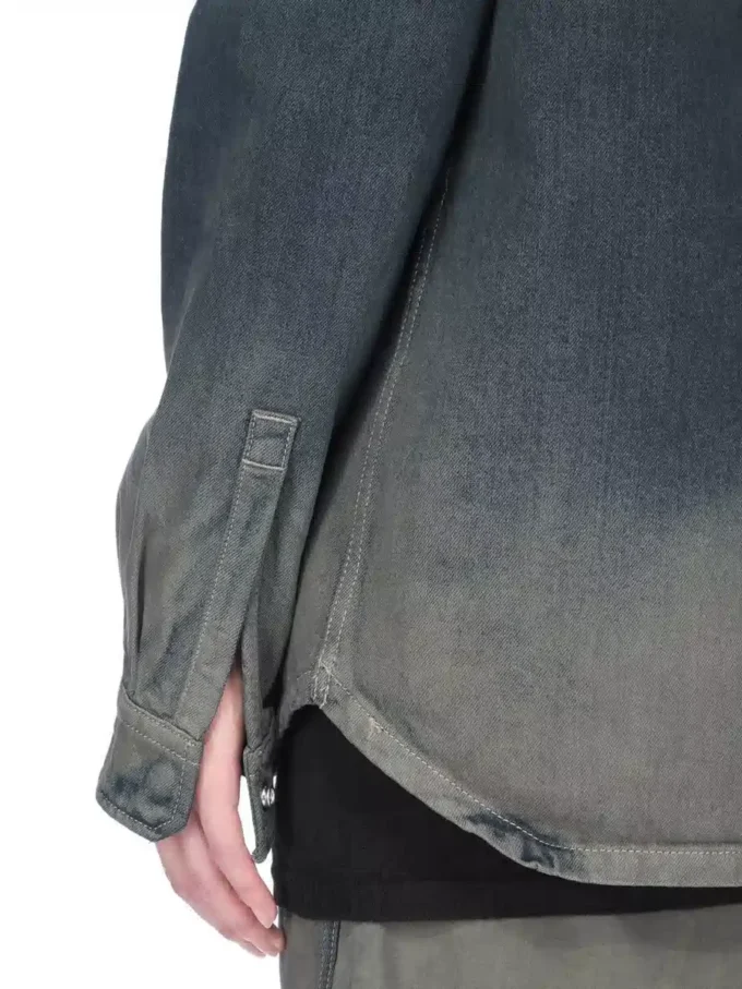 RICK OWENS – SHIRTS RU02E1237DKDEG-78D